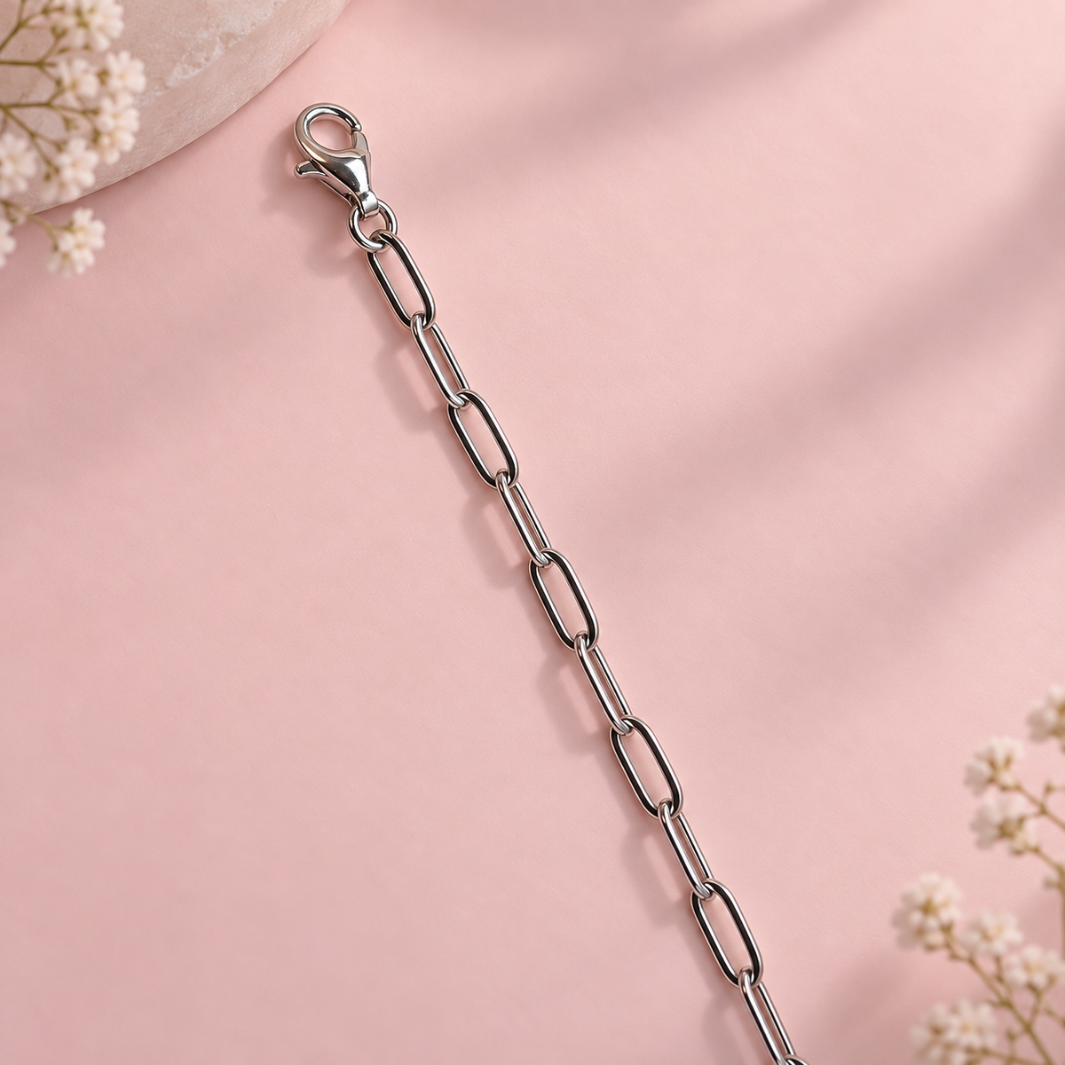 Paperclip Link Bracelet