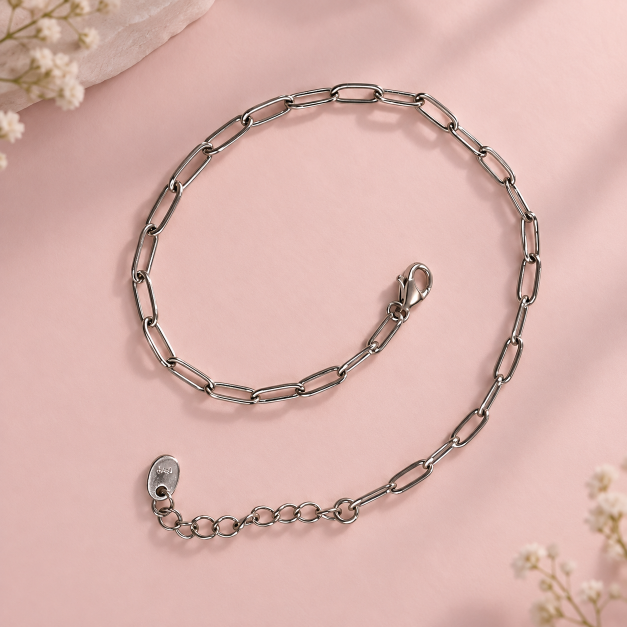 Paperclip Link Bracelet
