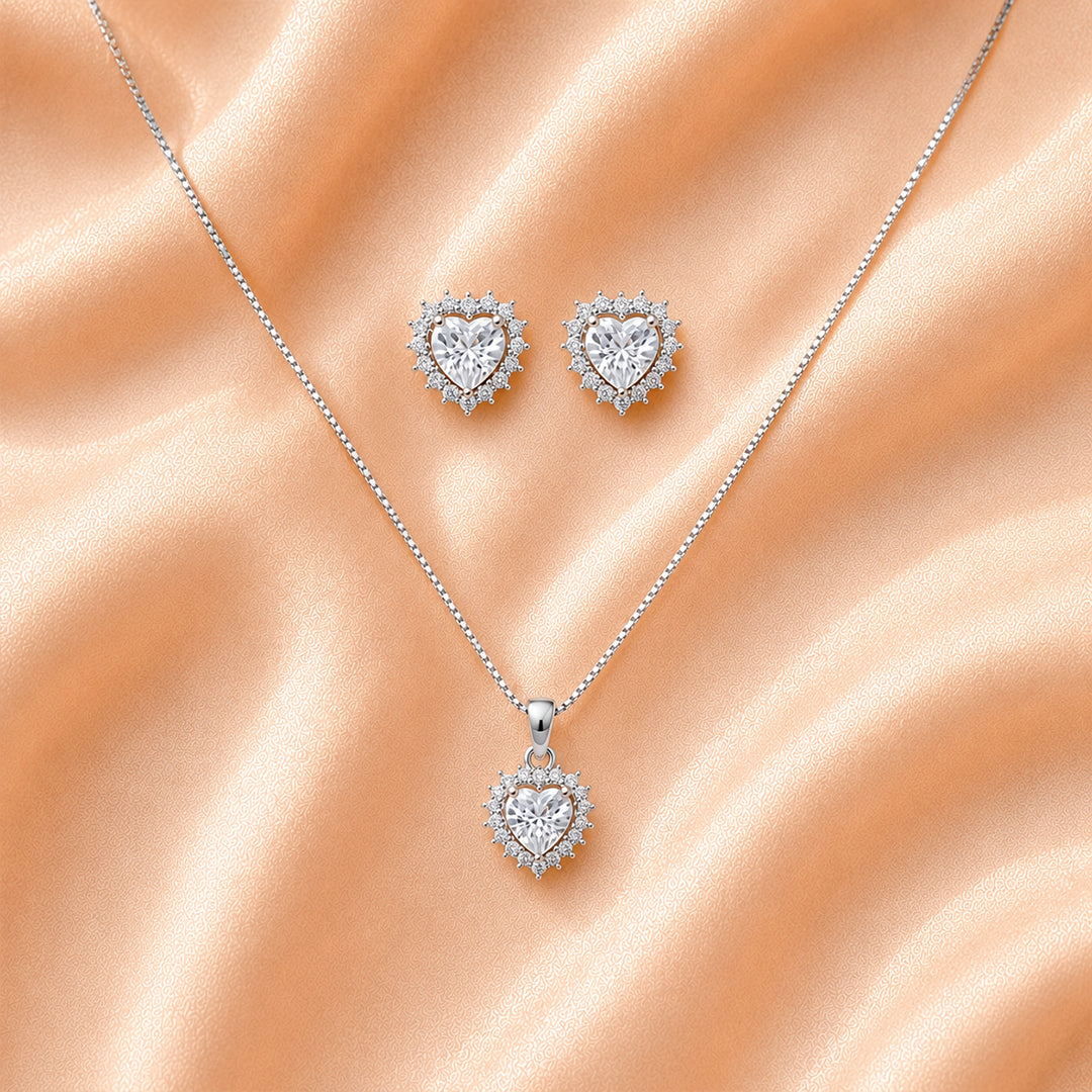 Forever Your Love Necklace Set