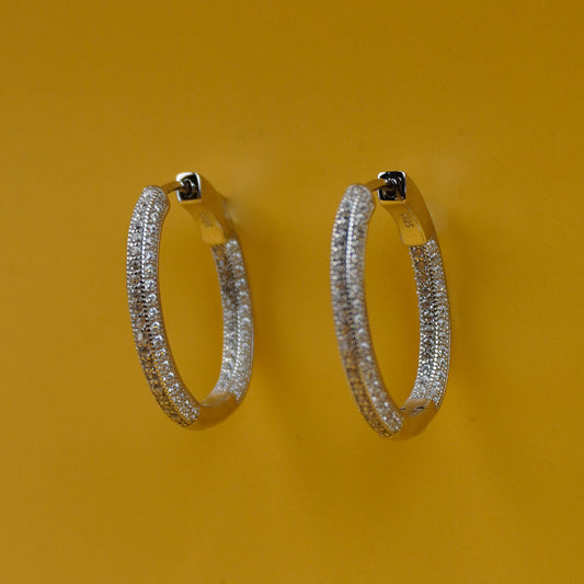 Luna Pavé Hoops