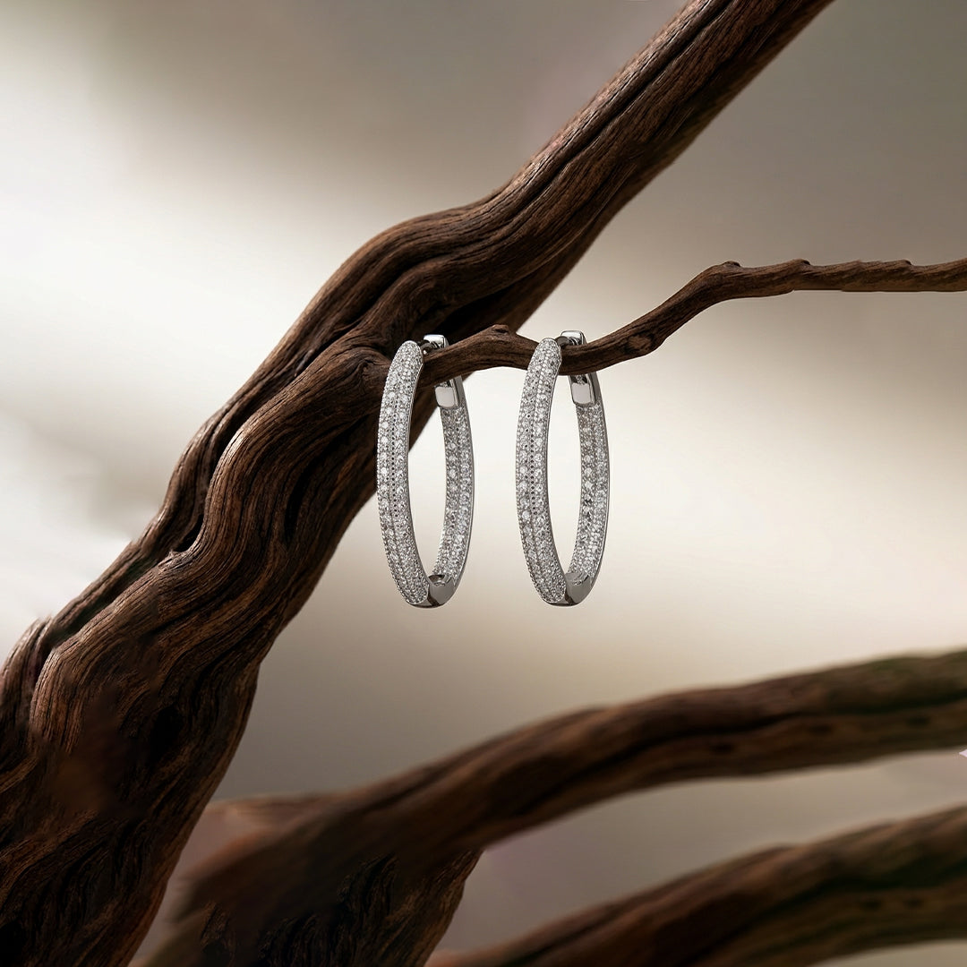 Luna Pavé Hoops
