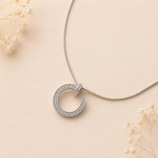 Luna Spark Pendant Necklace