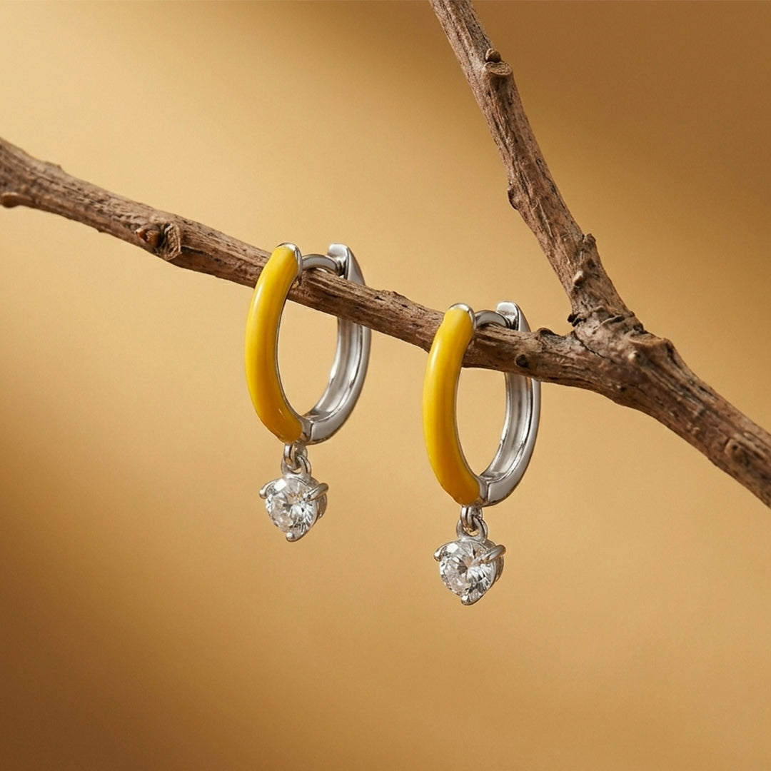 Marigold Glow Hoops
