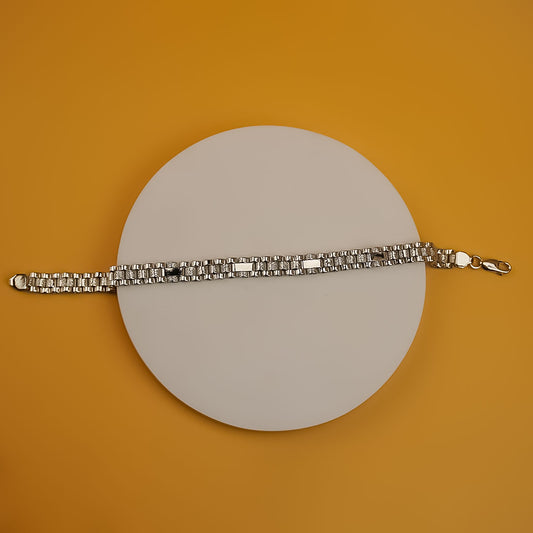 Valor Men's Silver Bracelet
