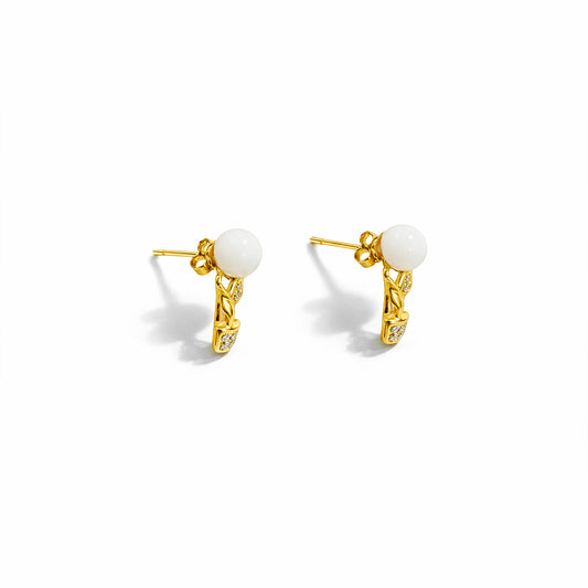 Mini Pearl Garden Studs