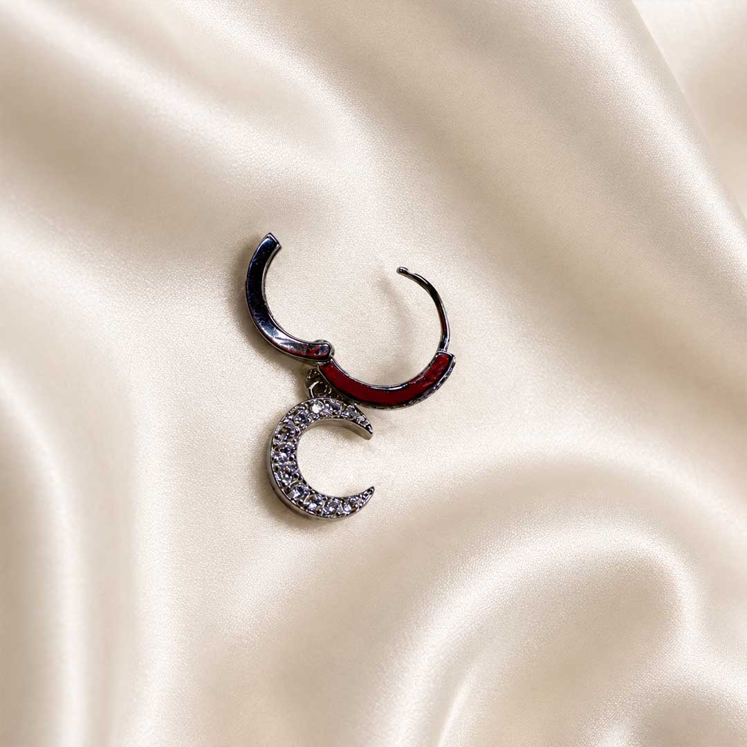 Moon Drop Hoops