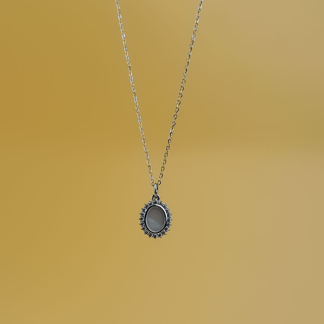 Moon Mist Chain Pendant