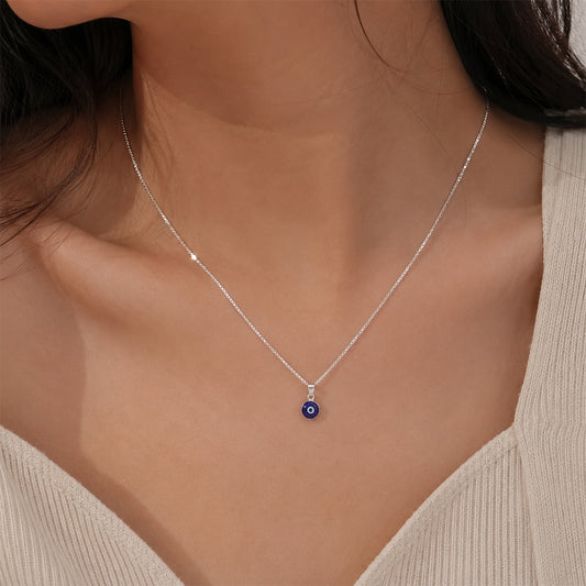 Nazar Silver Necklace