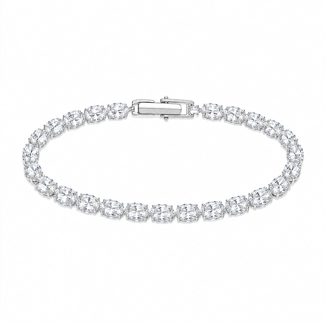 Starlight Opal Tennis Bracelet