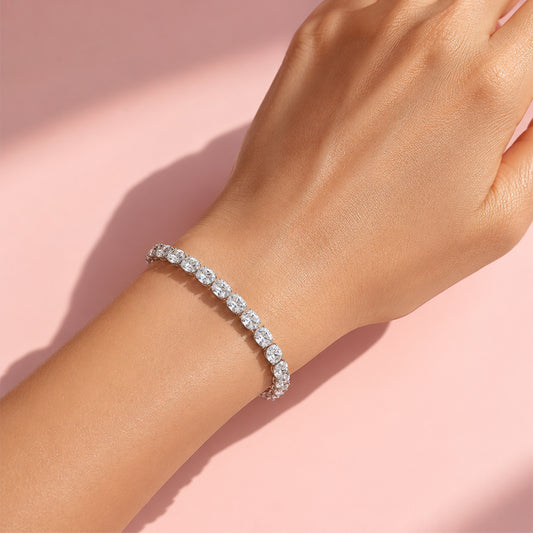 Starlight Opal Tennis Bracelet