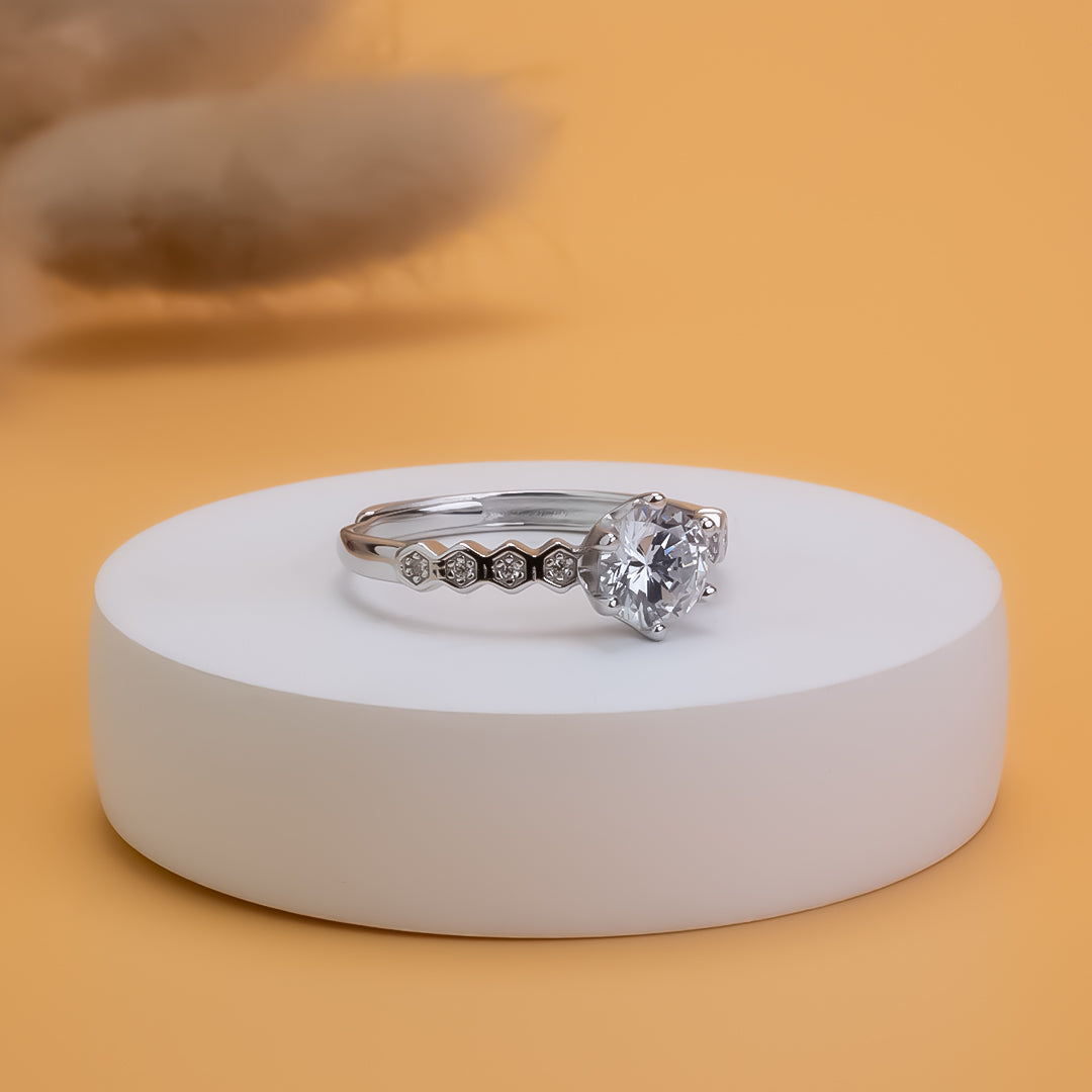 Celestial Promise Adjustable Ring | 925 Silver