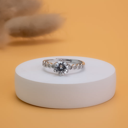 Celestial Promise Adjustable Ring | 925 Silver