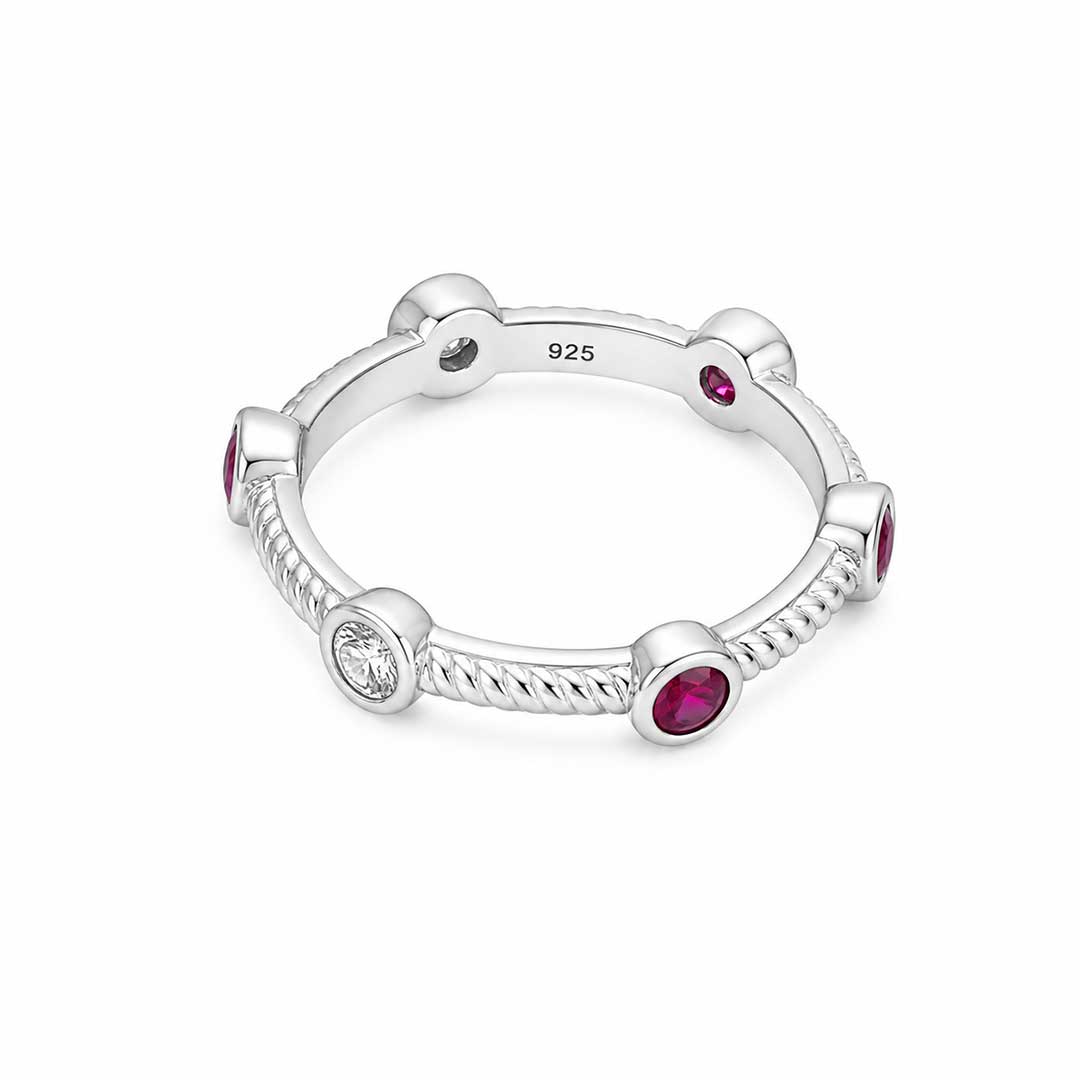 Ruby Eternity Band Ring