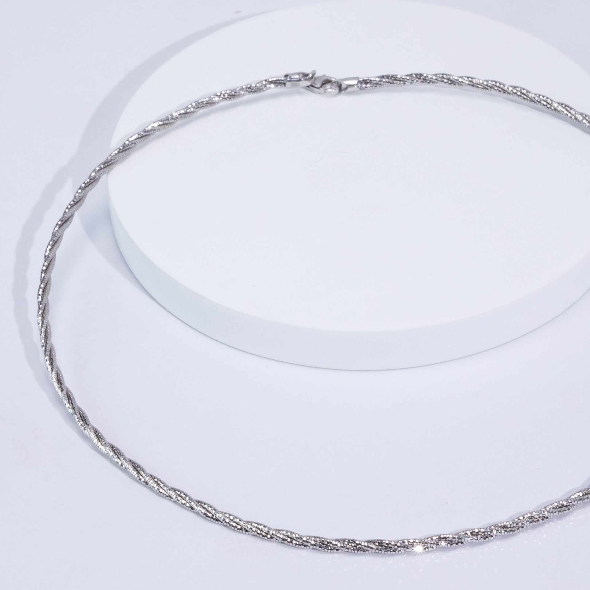 Silver Italian Wire Chain — Pure 925 Sterling Silver