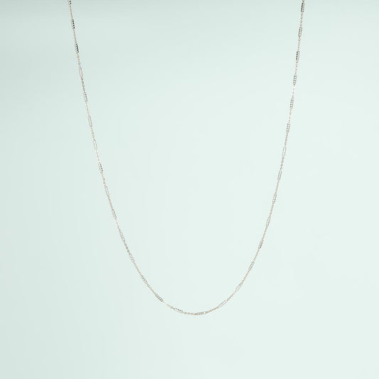 Two-Tone Elegance Italia Chain Pure 925 Silver