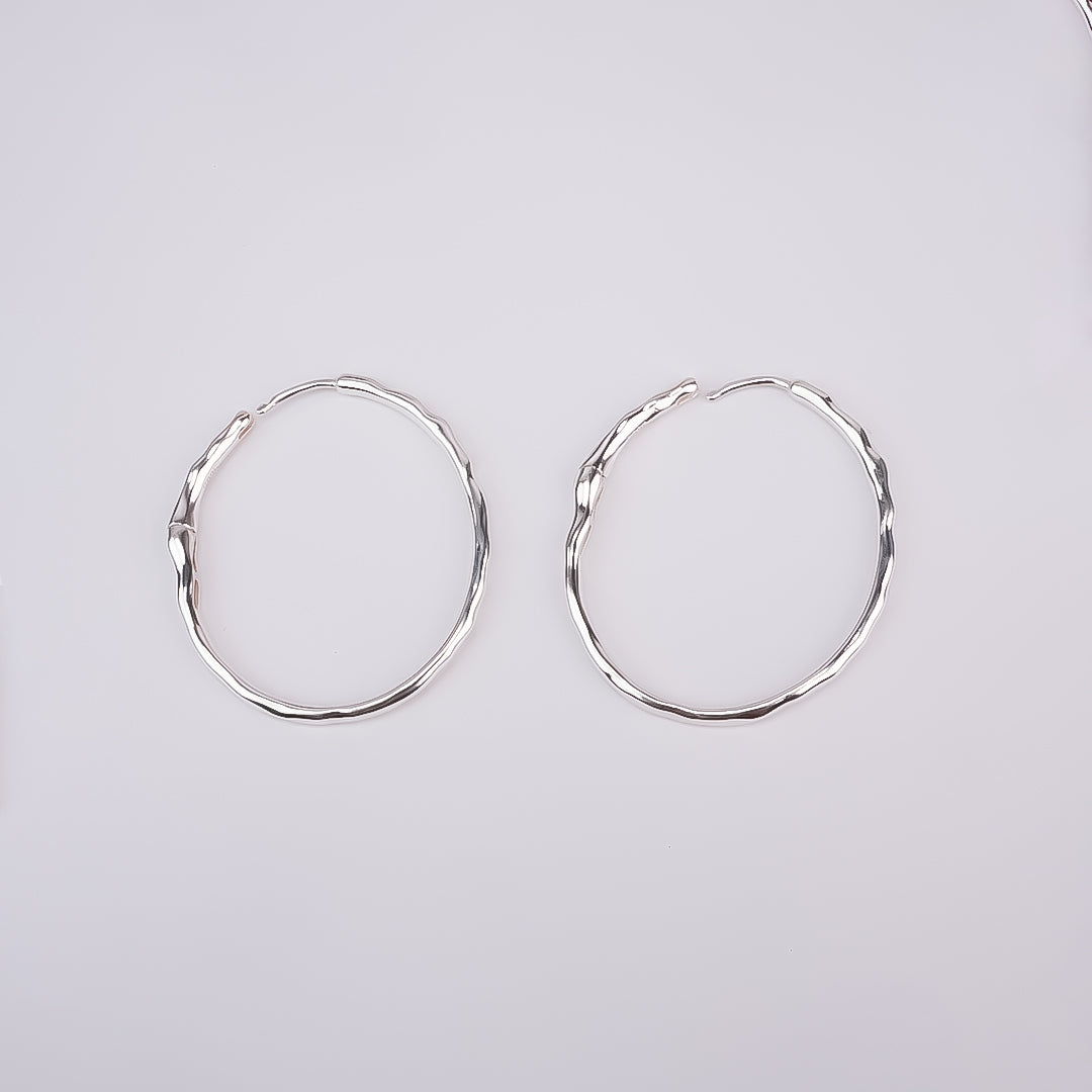 The Milan Hoops | 925 Sterling Silver Classic Rings