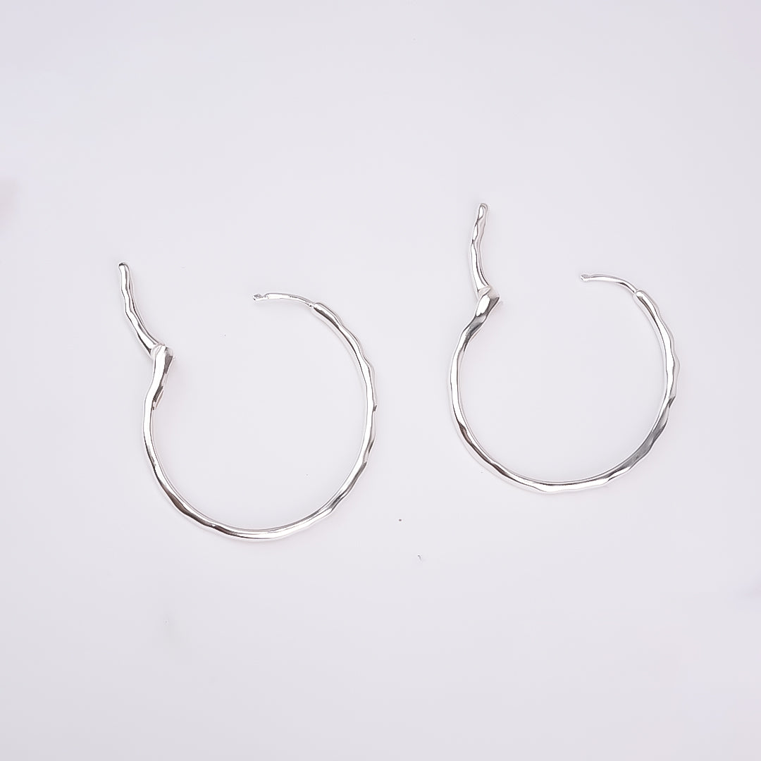The Milan Hoops | 925 Sterling Silver Classic Rings
