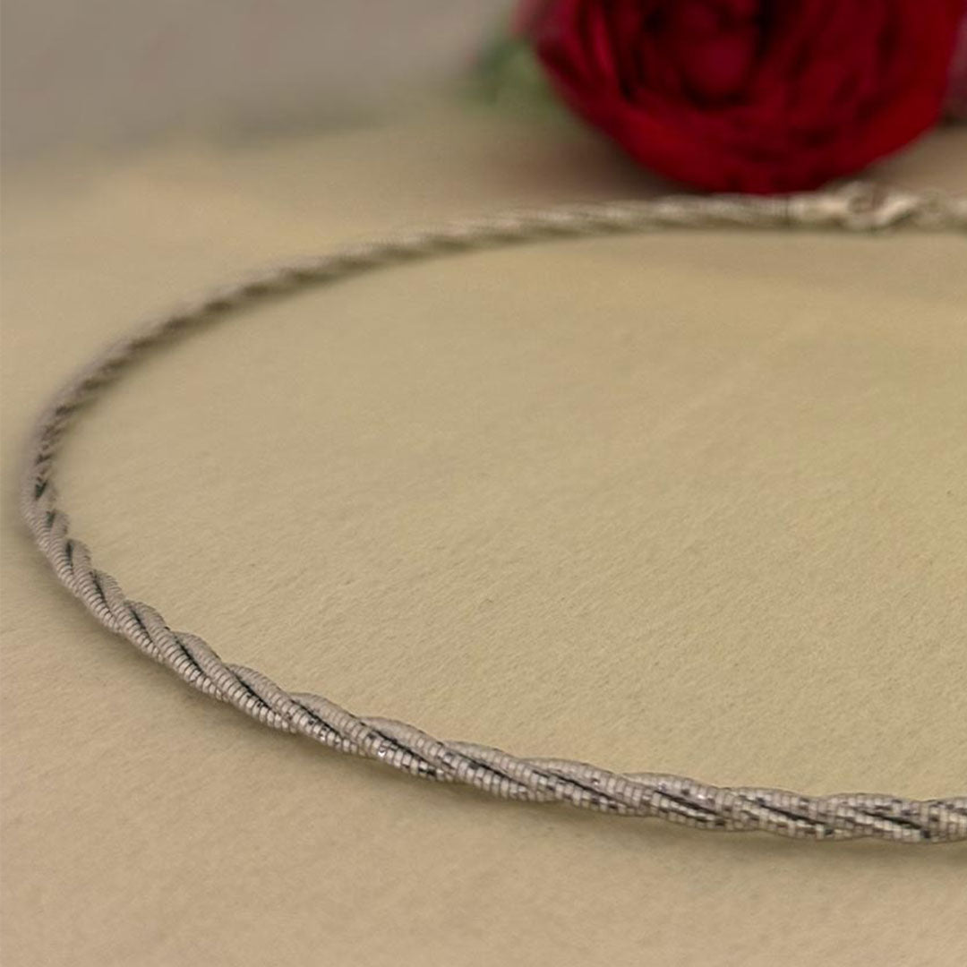 Silver Italian Wire Chain — Pure 925 Sterling Silver