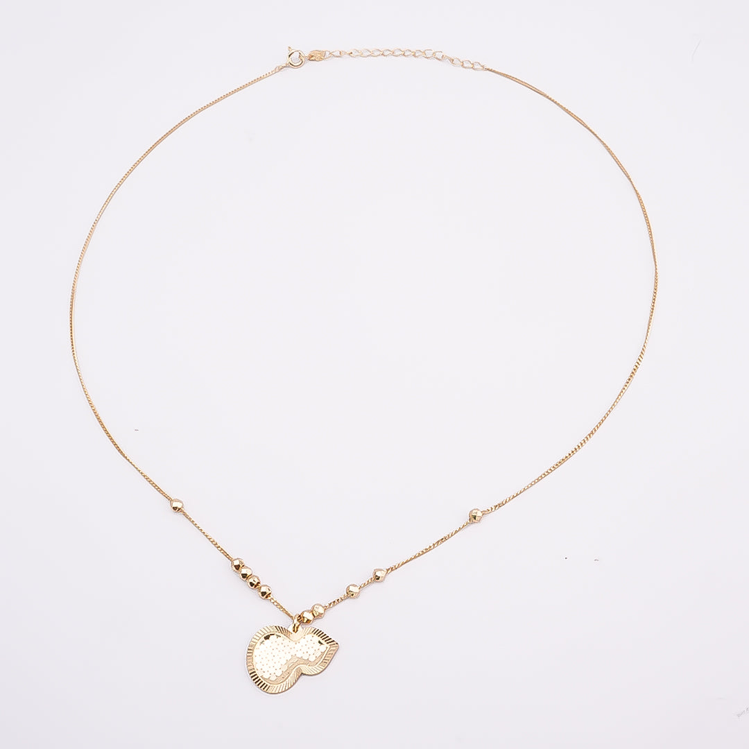 Silver Shubh Kalash Necklace