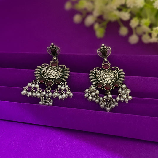 Meera Jhumki Pure 925 Silver