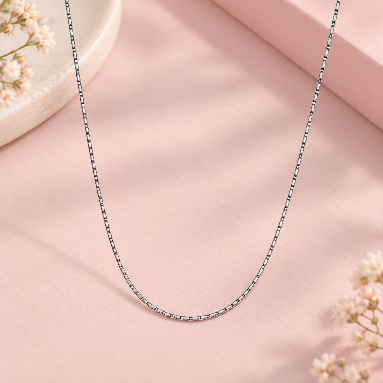 Pink Clover Pendant and Earrings