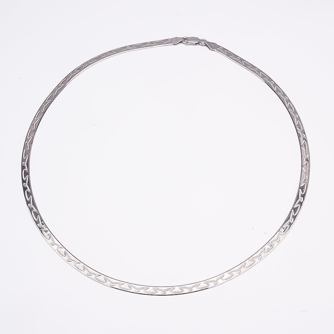 Snake Zig Zag Italian Chain
