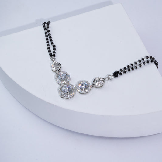 Eterna Solitaire 925 Silver Mangalsutra
