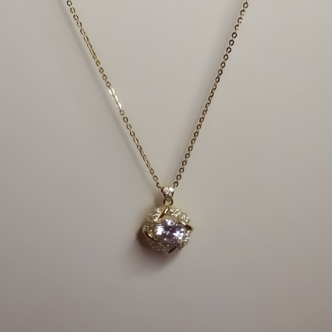 Sparkling Star Pure 925 Silver Pendant