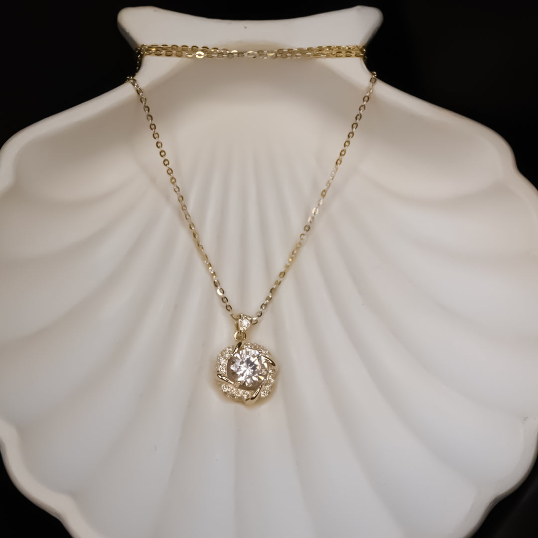 Sparkling Star Pure 925 Silver Pendant