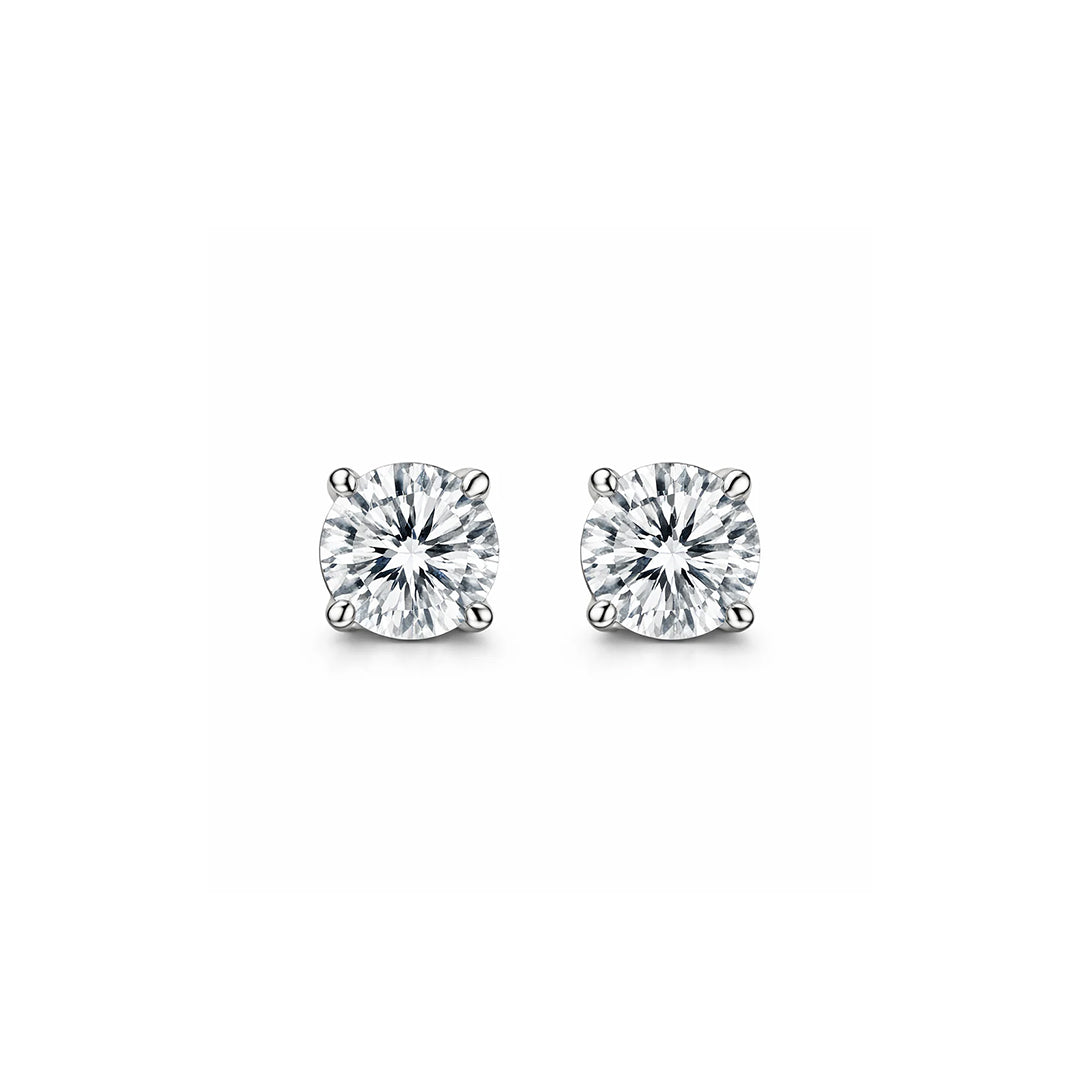 Silver Stud Earrings