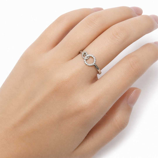 Two Souls Ring Adjustable Ring