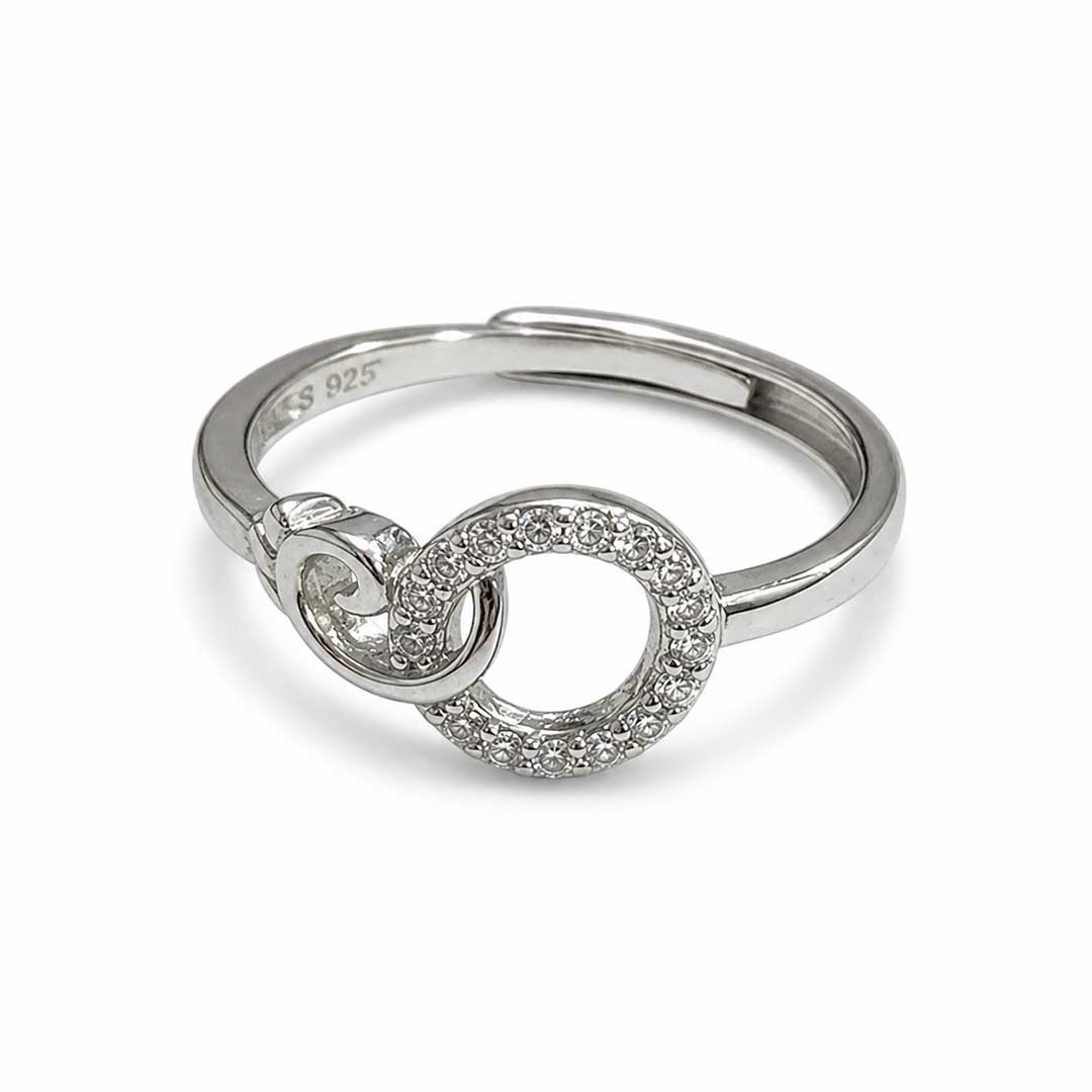 Two Souls Ring Adjustable Ring
