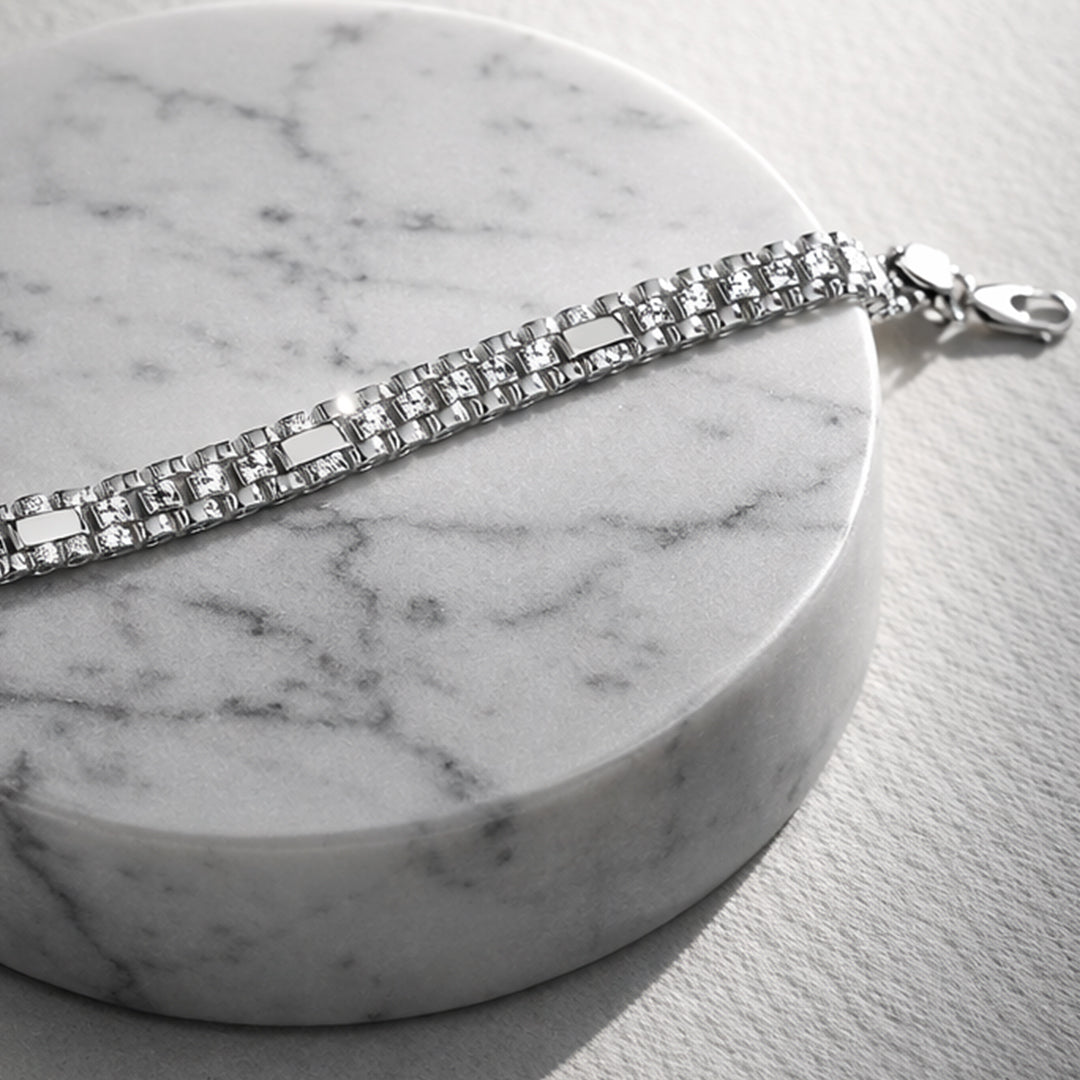 Valor Men's Silver Bracelet