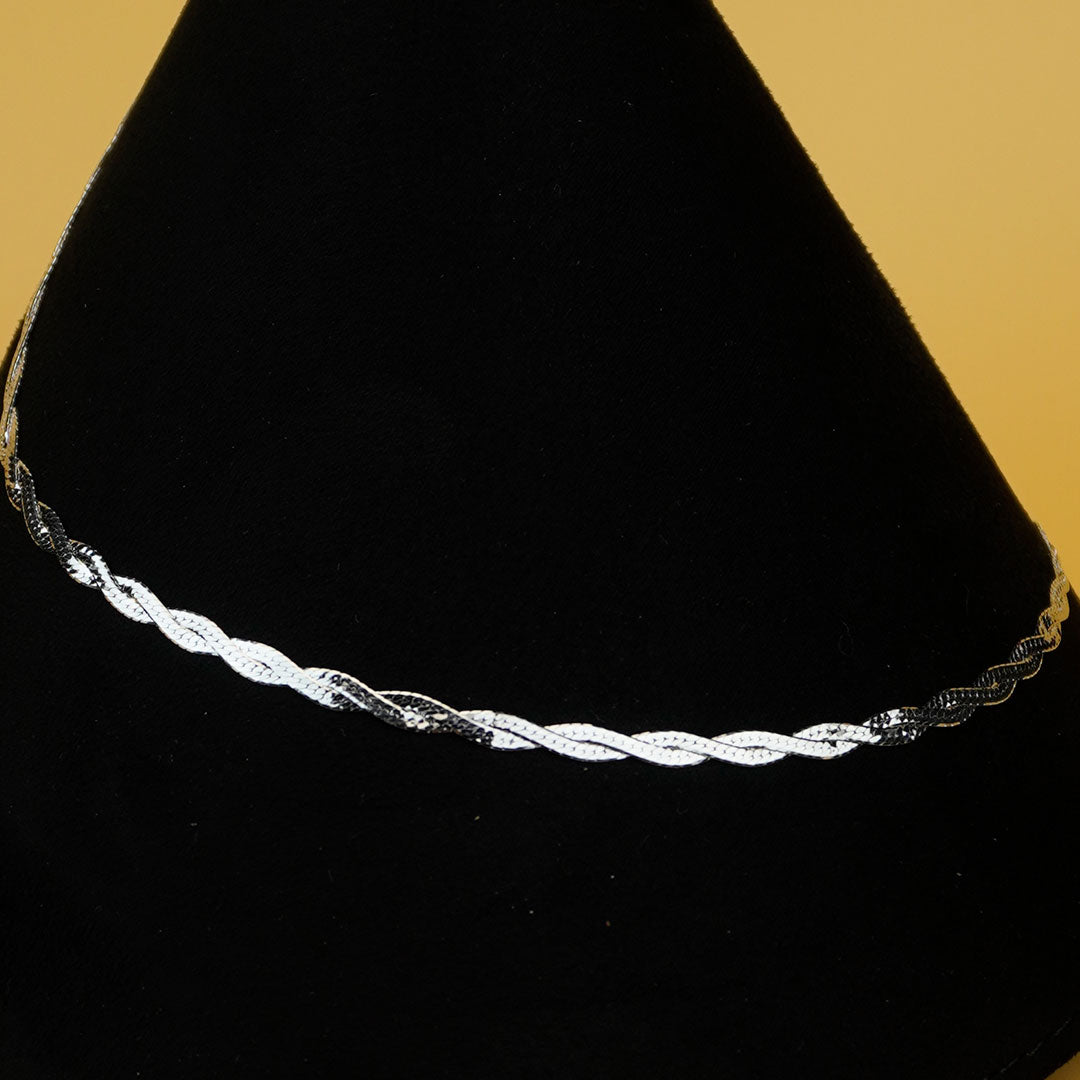 Italian Silksnake 925 Sterling Chain