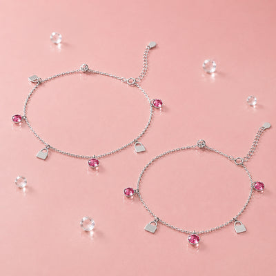 Silver Anklets