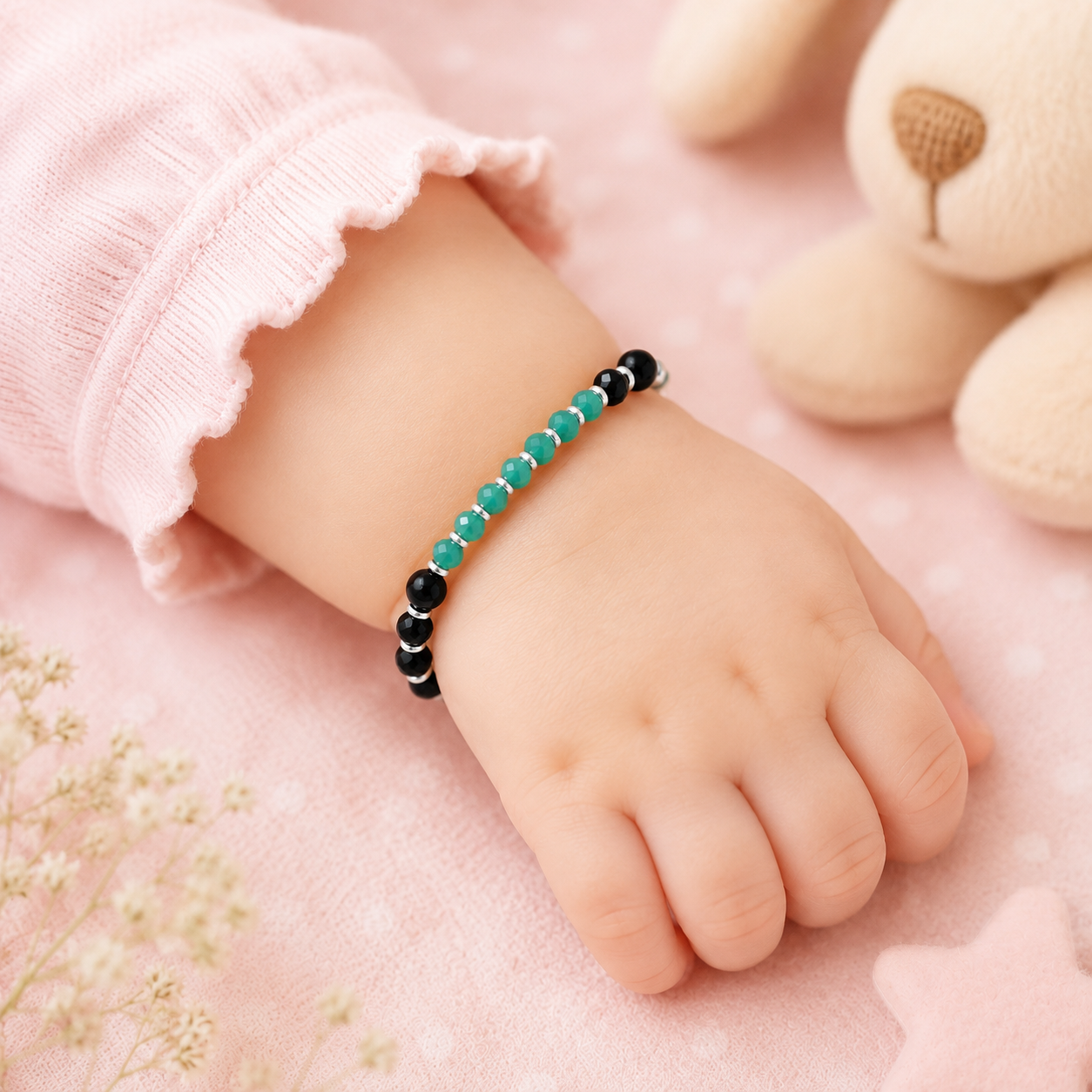 Green Nazariya Bracelet for Kids (Single)