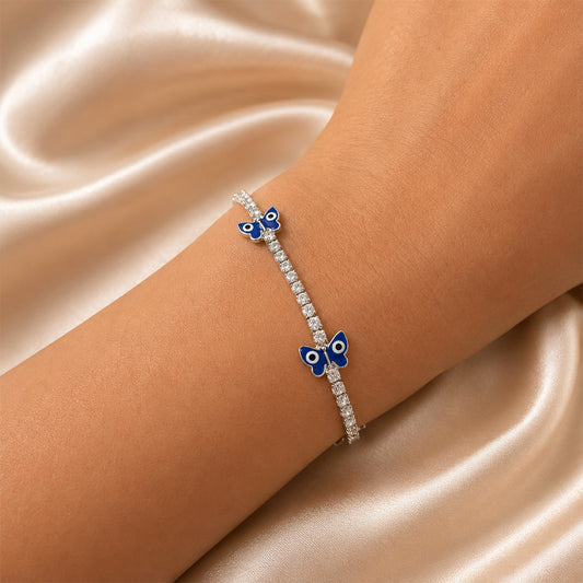 Flutter Tennis Bracelet