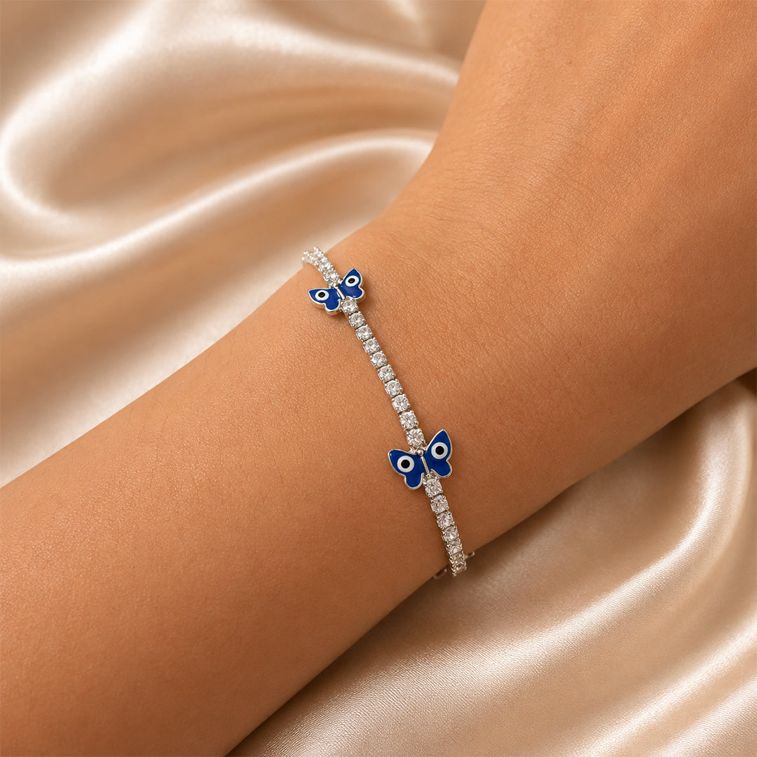 Flutter Tennis Bracelet