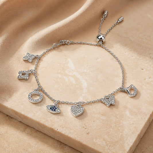 Silver Charm Bracelet