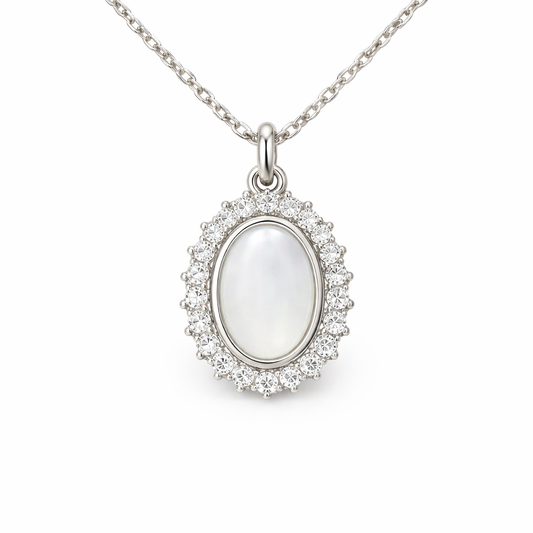 Moon Mist Chain Pendant