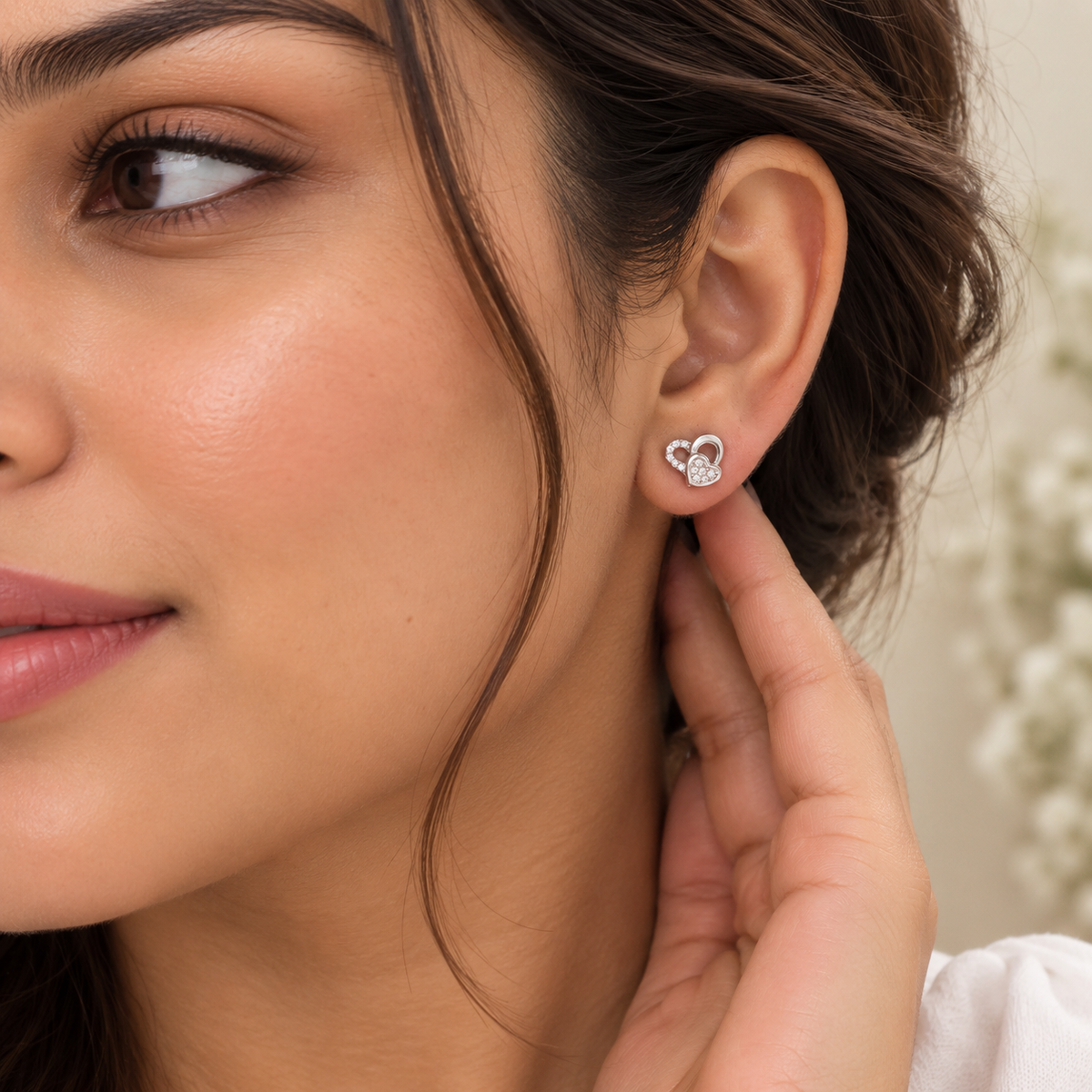 Timeless Heart Earrings Taravya