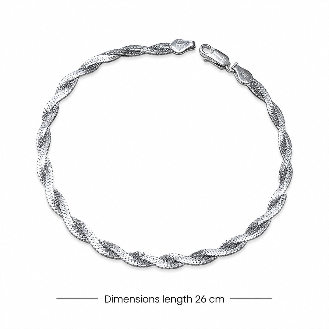 Luna Shine – Italian Silver Anklet