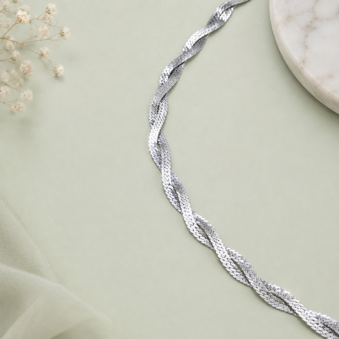 Luna Shine – Italian Silver Anklet
