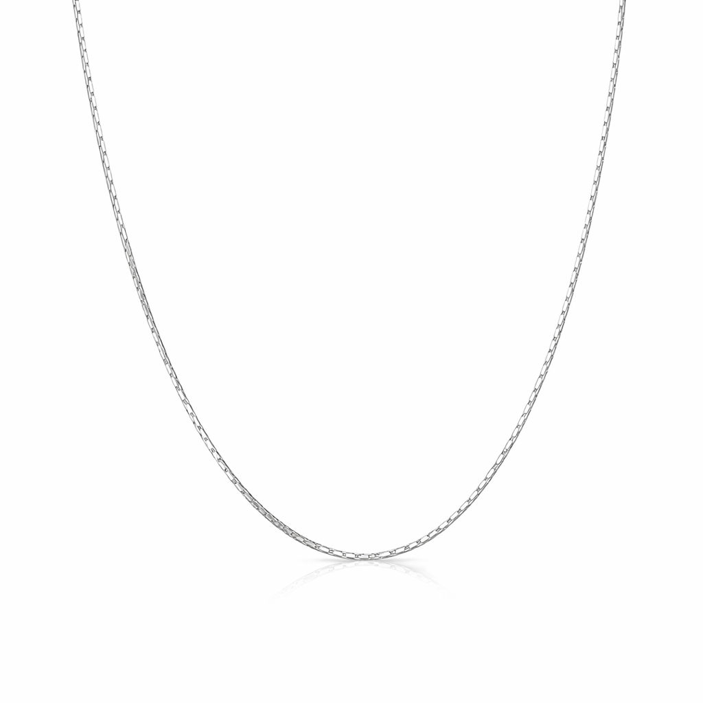 Sleek Shine Silver Chain