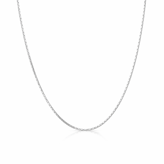 Sleek Shine Silver Chain