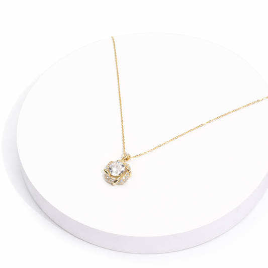 Sparkling Star Pure 925 Silver Pendant