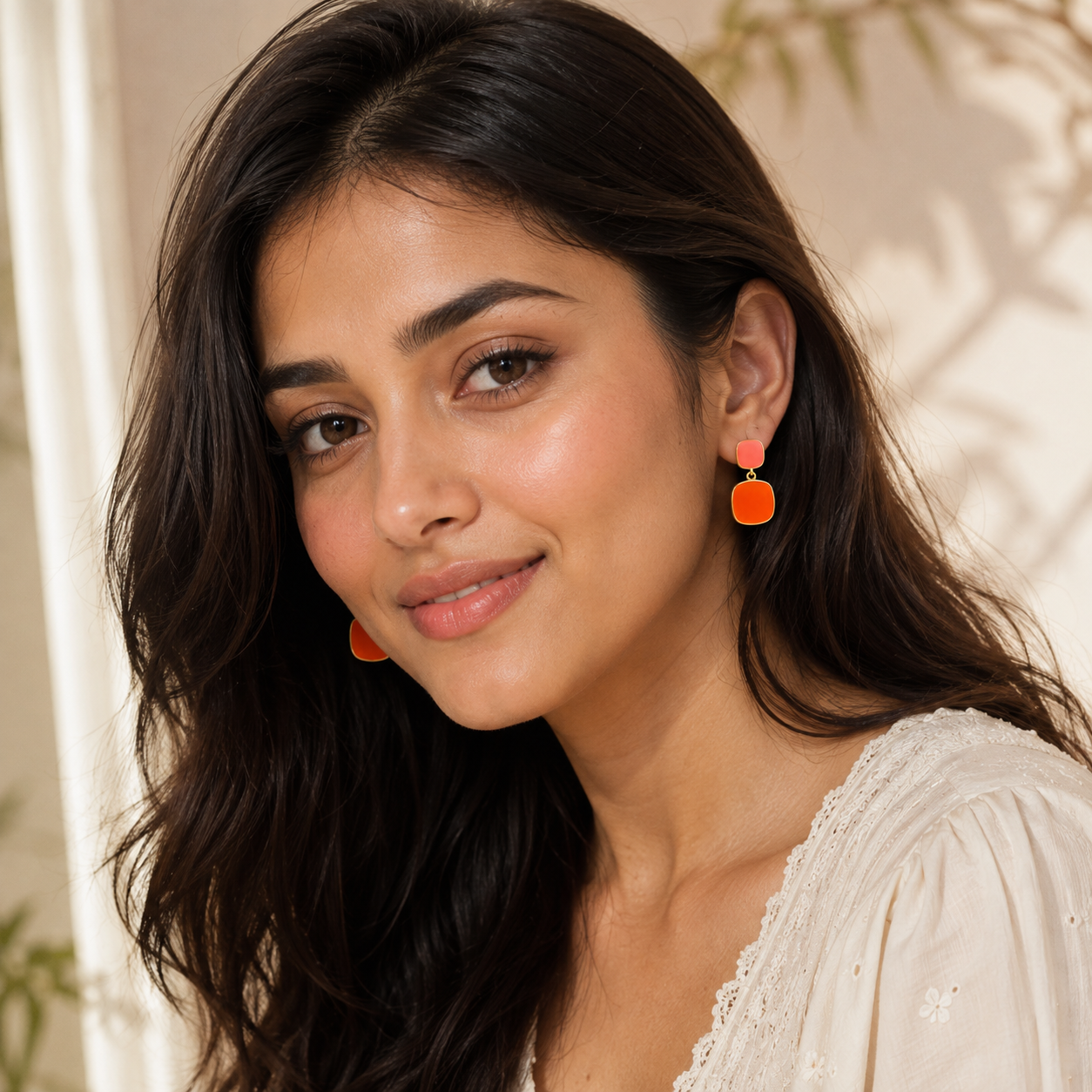 Orange Candy Earrings