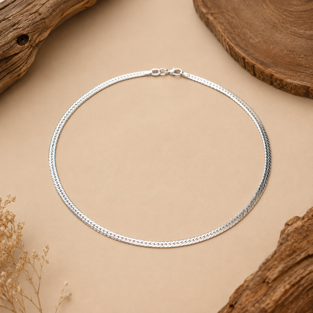 Velvet Serpent 925 Silver Chain